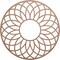 Ekena Millwork Cannes Wood Fretwork Pierced Ceiling Medallion, Wood (Paint Grade), 22"OD x 7 1/2"ID x 3/8"T CMWP22X22X0375CNMF - alternate 1